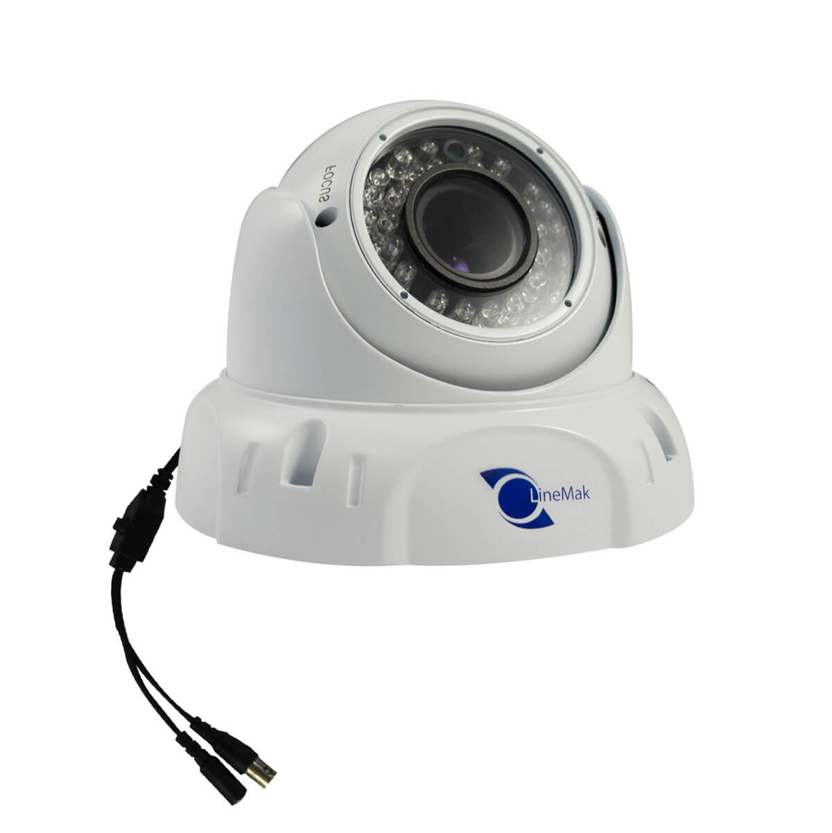 Camara domo, Sensor CCD Sony 1/3, 700TVL, 36 LEDs, 30m IR, IP66, OSD